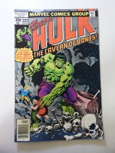 The Incredible Hulk #222 (1978) FN Condition