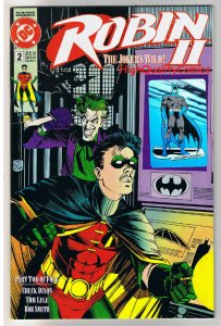 ROBIN #2, NM+, Joker's Wild, Chuck Dixon, 1991, more DC and Batman in store