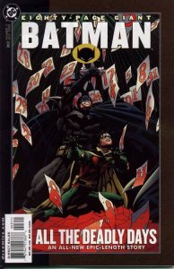 BATMAN: 80 PAGE GIANT (1998 DC) #3 CVR A DALE EAGLESHAM