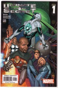 Ultimate Secret #1-4 (complete set) Captain Marvel, Fantastic Four,Ellis/McNiven