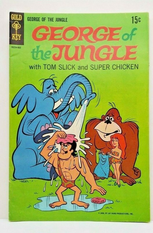 George of the Jungle with Tom Slick and Super Chicken #1