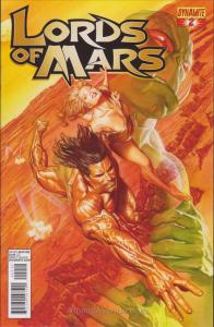 Lords of Mars (Vol. 1) #2 VF ; Dynamite | Tarzan John Carter Alex Ross