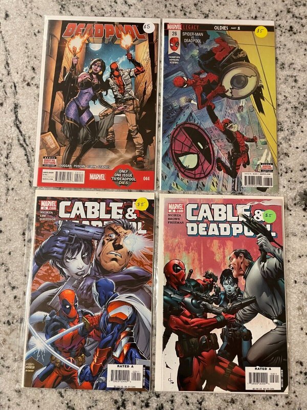 4 Marvel Comics Cable & Deadpool #28 29 + Spider-Man VS DP 26 + DP 44 NM 60 J801 