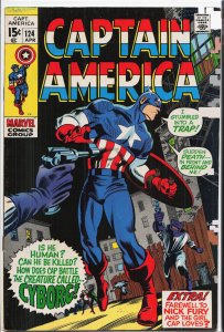 Captain America #124 (1970) Captain America