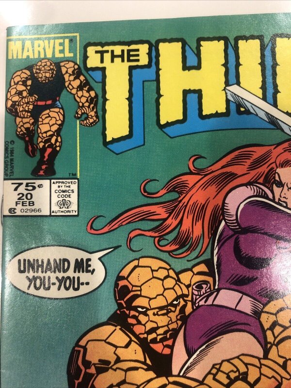 The Thing (1984) # 20 (NM) Canadian Price Variant • CPV • John Byrne • Marvel