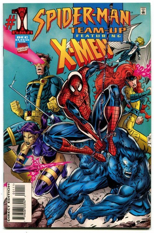 Spider-Man Team_Up #1 (8,5-9.0) 1996 X-Men Modern Age  Marvel ID107H