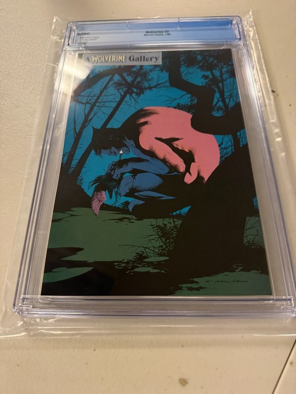 Wolverine # 3 CGC Graded 9.8 Marvel Comic Book 1989 X-Men Jessica Drew JH34