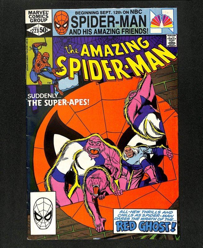 Amazing Spider-Man #223 Red Ghost and the Super-Apes!