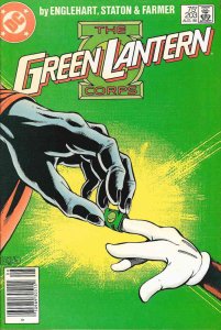 Green Lantern (2nd Series) #203 (Newsstand) FN ; DC | Green Lantern Corps