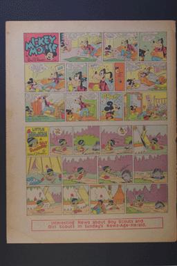 Micky Mouse, Goofy,Little Hiawatha Sunday March 15, 1942