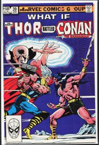What If? #39 Direct Edition (1983) Conan