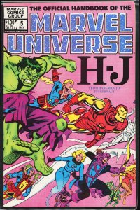 The Official Handbook of the Marvel Universe #5 (1983) Hulk