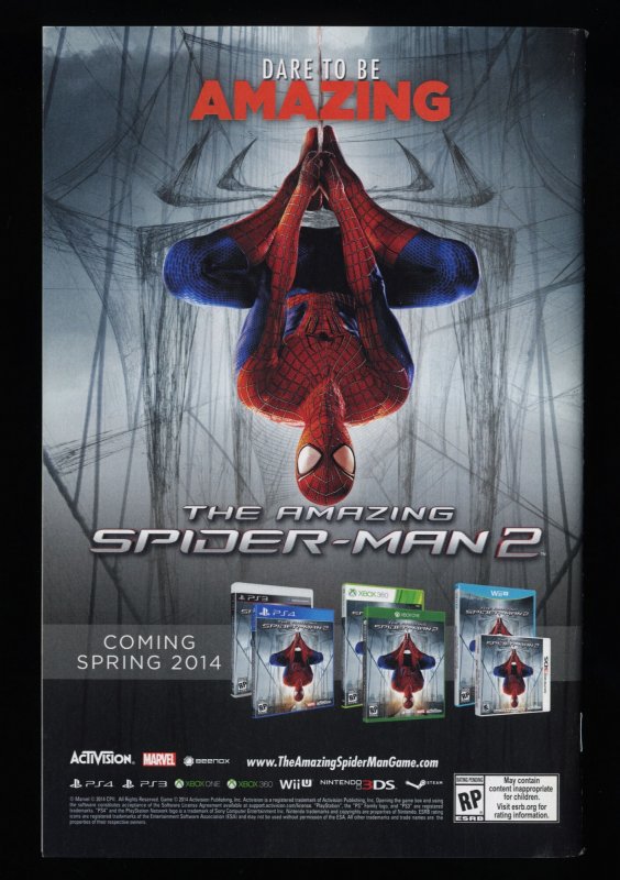 Amazing Spider-Man (2014) #1 NM+ 9.6 1st Cindy Moon!