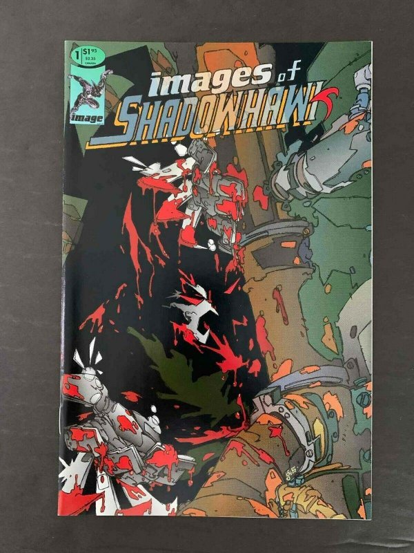 Images Of Shadowhawk Full Set #1,2,3+Shadowhawk Gallery Image Comics 1993 Vf/Nm