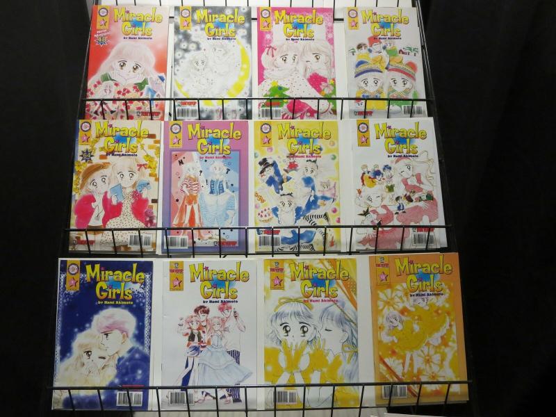 MIRACLE GIRLS (2000 TOKYOPOP)   1-19  complete!