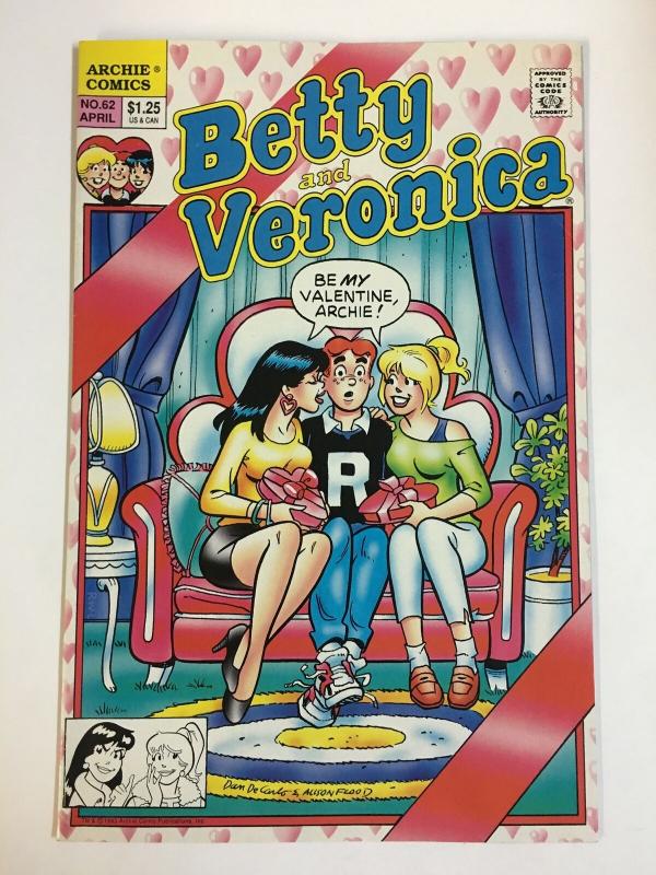 BETTY & VERONICA (1987)62 VF-NM April 1993 COMICS BOOK