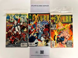 3 Excalibur Marvel Comic Books # 108 109 110 Avengers Hulk Thor Ironman 104 EJ10