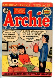 Archie Comics #64 1953-JUGHEAD-BETTY-VERONICA-vg