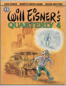 Will Eisner's QUARTERLY #4, VF/NM, Kitchen Sink, 1983 1985, Magazine