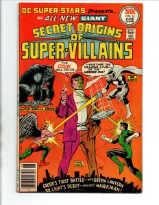 DC Super Stars #14 newsstand - Green Lantern - Hawkman - Two Face - 1977 -(-VF)