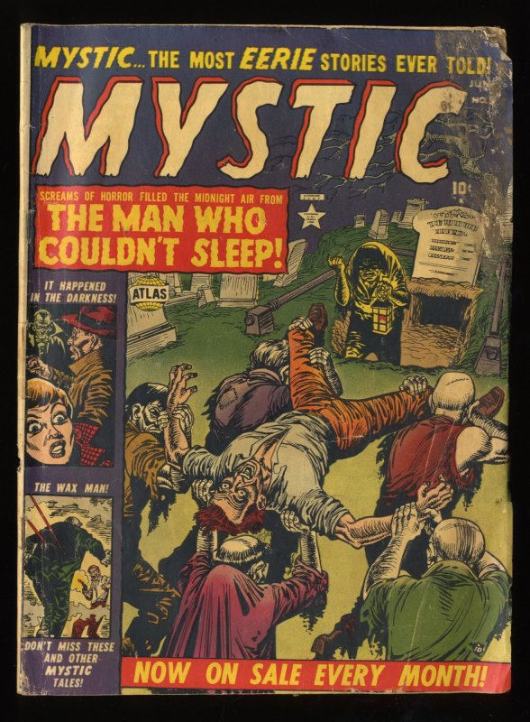 Mystic #9 FA/GD 1.5 Golden Age Horror Comic!