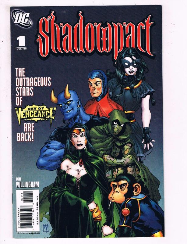 Shadowpact #1 VF DC Comics Day Of Vengence Comic Book Willingham DE14