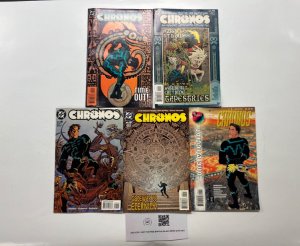 5 Chronos DC Comic Books # 1 5 8 10 11 Superman Batman Flash Robin 10 JS42