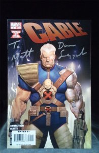 Cable #1 *Signed* 2008 Marvel Comics Comic Book