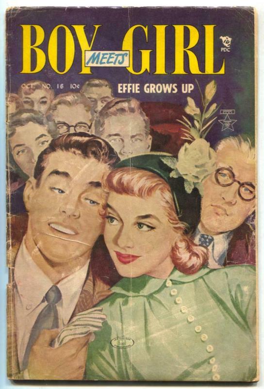 Boy Meets Girl #16 1951-Golden Age romance comic VG- 