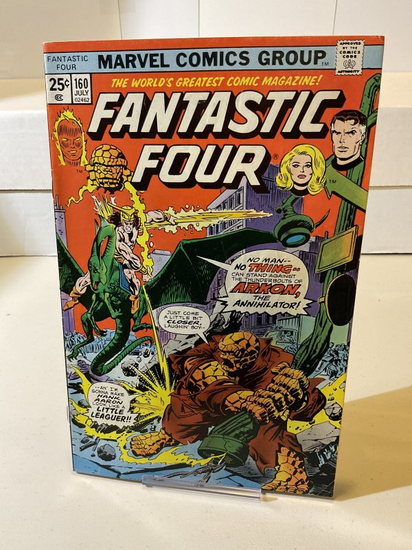 Fantastic Four #160  1975  VG/F