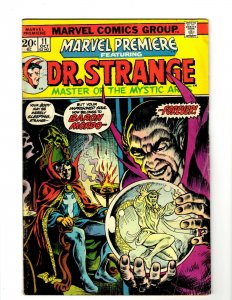 Marvel Premiere #11 ORIGINAL Vintage 1973 Marvel Comics Dr Strange Baron Mordo