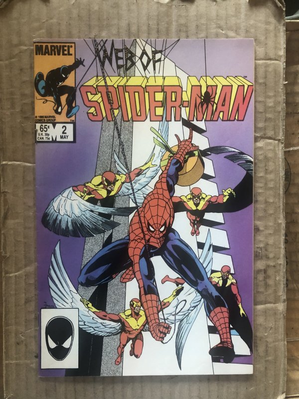 Web of Spider-Man #2 Direct Edition (1985)