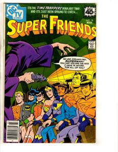 The Super Friends # 18 FN DC Comic Book Batman Superman Flash Arrow Atom JS1