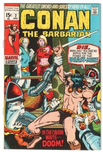 Conan the Barbarian #2 (1970) Barry Windsor Smith!
