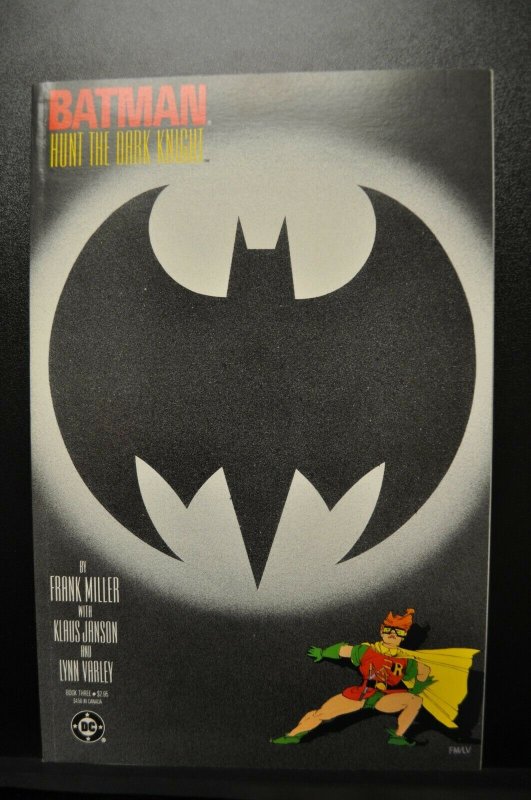 Batman Hunt of the Dark Knight #3 Classic Story and Art! 1st Printing Oversized