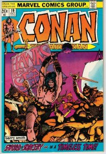 Conan the Barbarian #19 (1970) - 5.5 FN- *Hawks From the Sea*