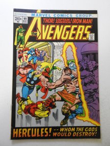 The Avengers #99 (1972) VG- Condition 4 centerfold wraps detached bottom staple