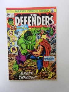 The Defenders #10 (1973) FN+ condition