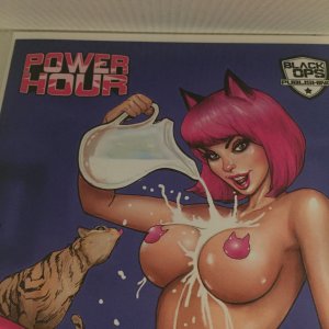 2022 Black Ops Power Hour Milk Pouring Variant Signed by Ale Garza