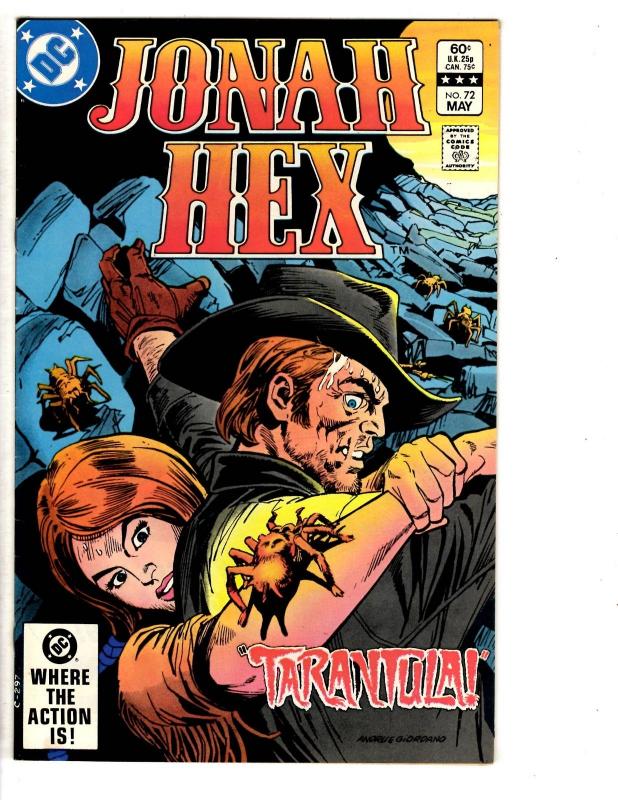 4 Jonah Hex DC Comic Books # 69 71 72 73 Western Cowboy Supernatural WT11