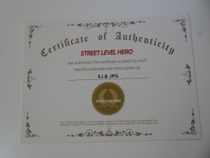 Ninja Funk #3 Homage Variant Cover Signed W/COA NM Condition