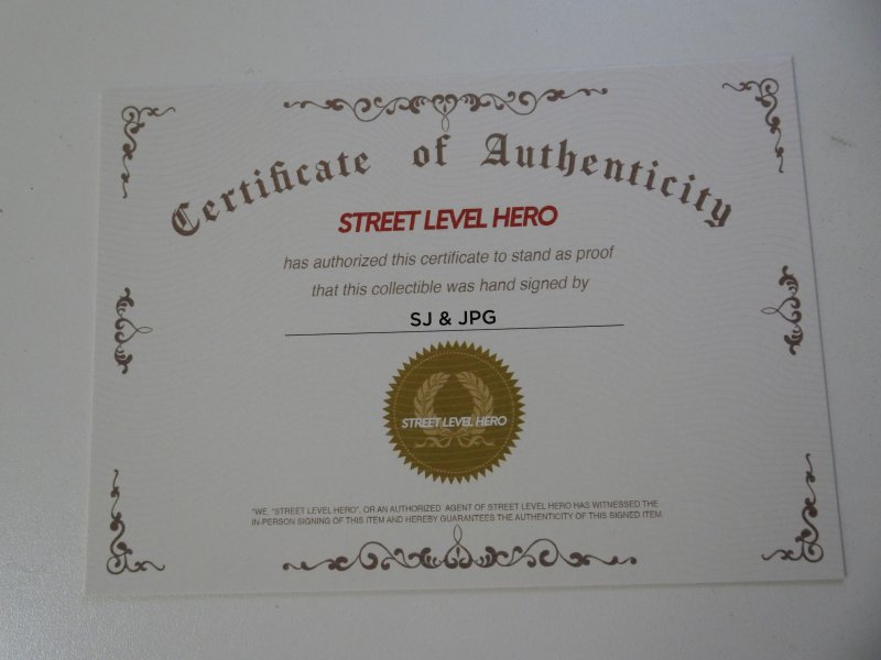 Ninja Funk #3 Homage Variant Cover Signed W/COA NM Condition