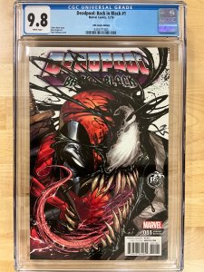 Deadpool: Back In Black #1 KRS Comics Cover (2016) CGC 9.8