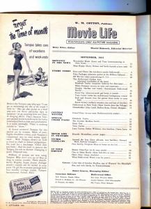 Movie Life-Gordon MacRae-Ricardo Montalban-Alan Ladd-Tony Curtis-Sept-1951