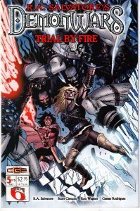 R.A. Salvatore's DemonWars: Trial by Fire #5 (2003)