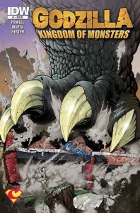 Godzilla: Kingdom of Monsters #1E (18th) FN ; IDW | Clem's