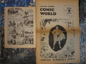 CAPTAIN GEORGE'S COMIC WORLD 16 reprints of vintage comic strips Whizzbang GOOD