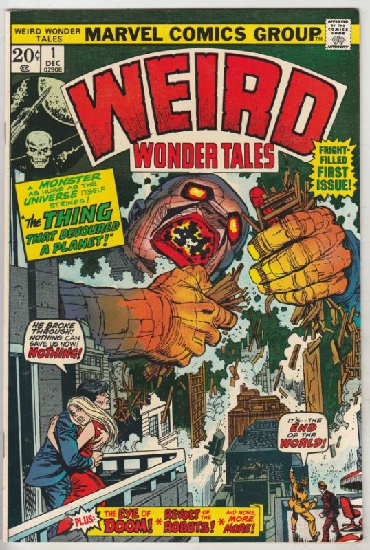 Weird Wonder Tales #1 (Dec-73) NM- High-Grade
