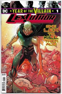 Year Of The Villain Lex Luthor #1 (DC, 2019) NM