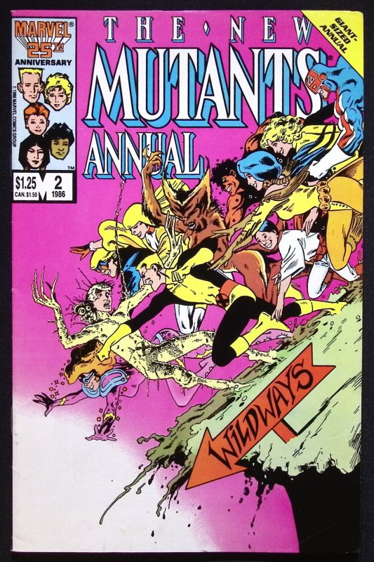 New Mutants Annual #2 1st Psylocke!